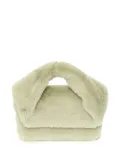 JW Anderson medium Twister shearling crossbody bag - Neutrals