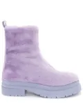 JW Anderson Ecofur ankle boots - Purple