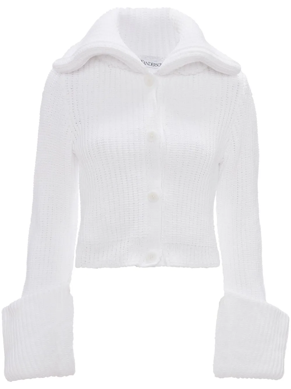 

JW Anderson chunky rib-knit cardigan - White