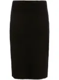 JW Anderson wool-blend midi pencil skirt - Black