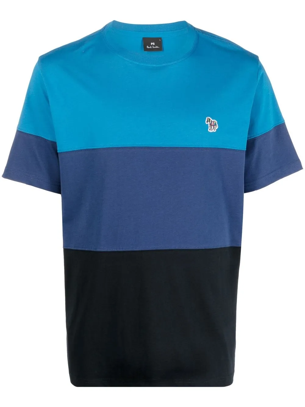 

PS Paul Smith playera con motivo de rayas - Azul