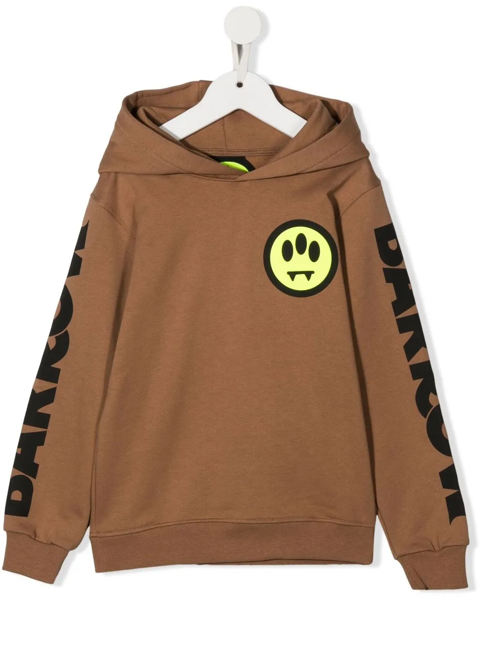 

Barrow kids hoodie con logo estampado - Marrón