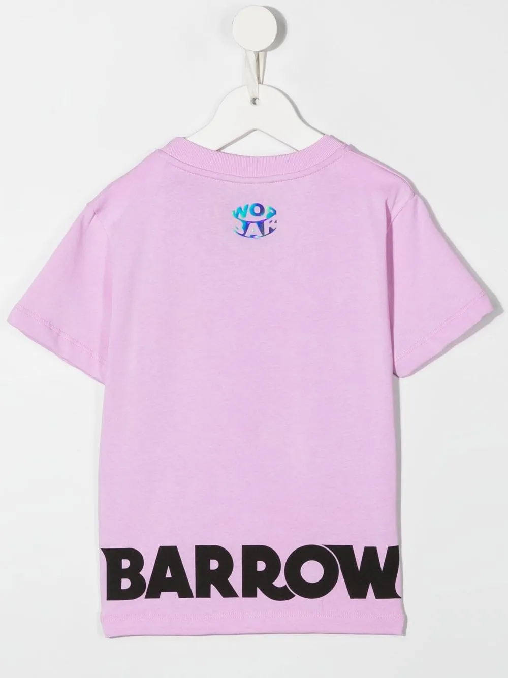 Barrow kids T-shirt met logoprint - Roze