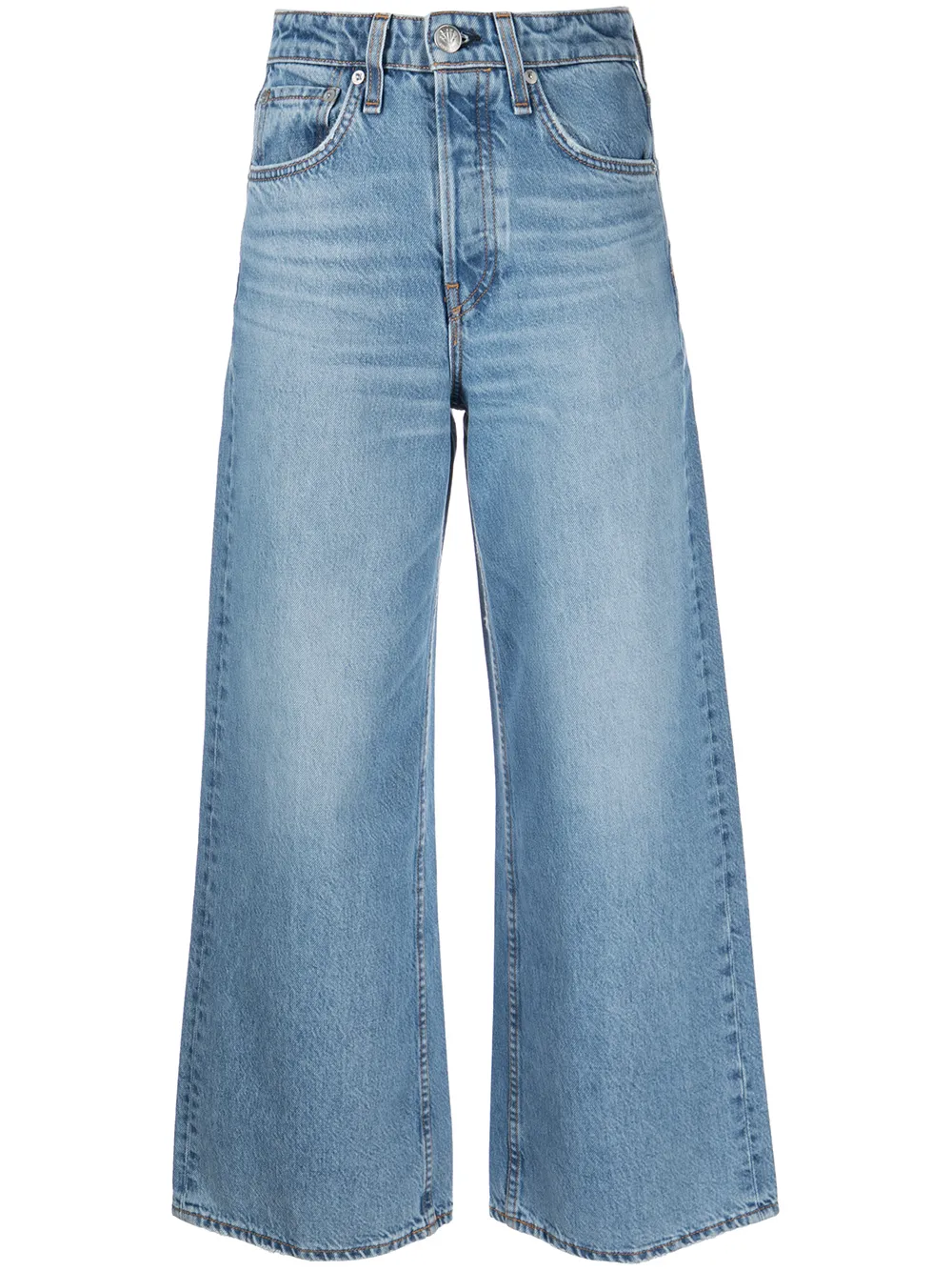 

Rag & Bone jeans Maya anchos - Azul