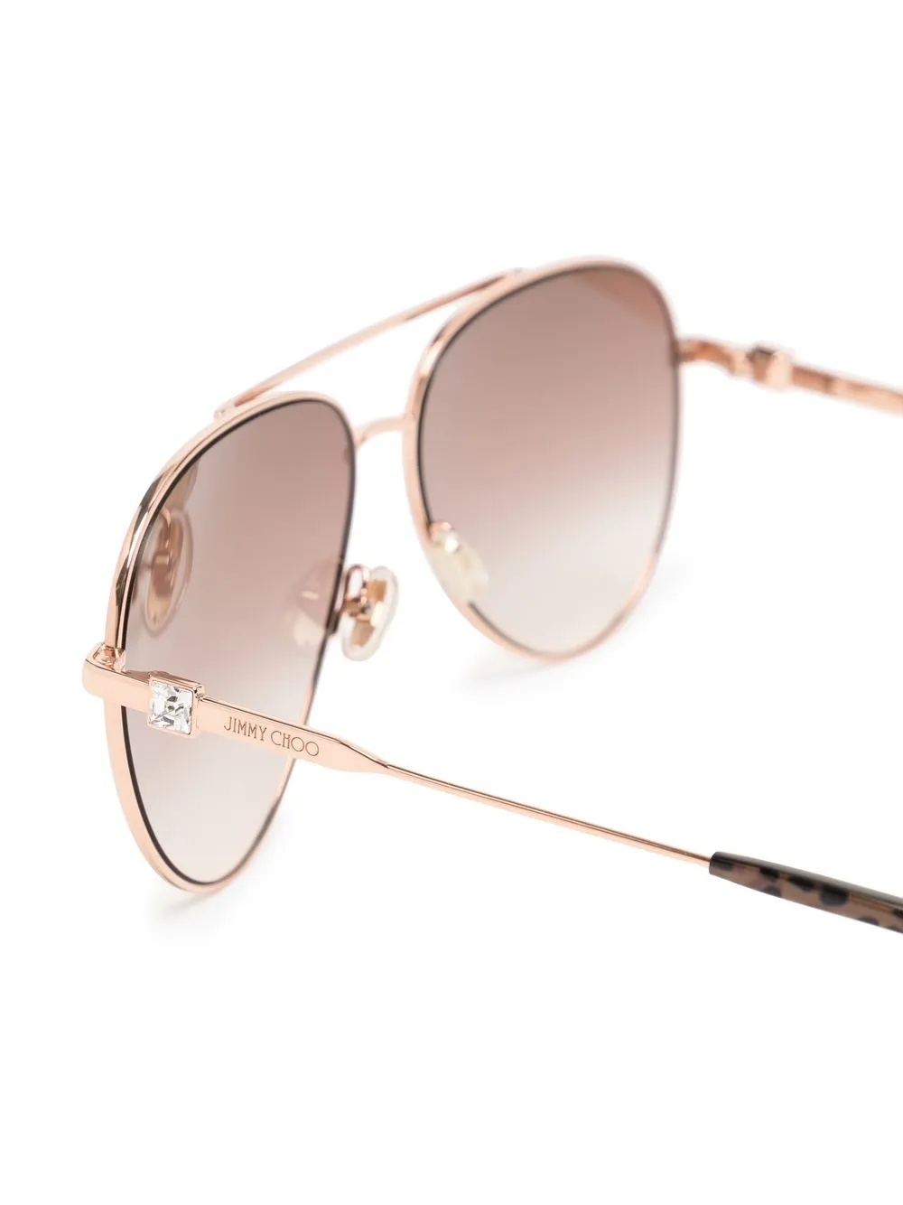 Jimmy Choo Eyewear Olly pilotframe Sunglasses Farfetch