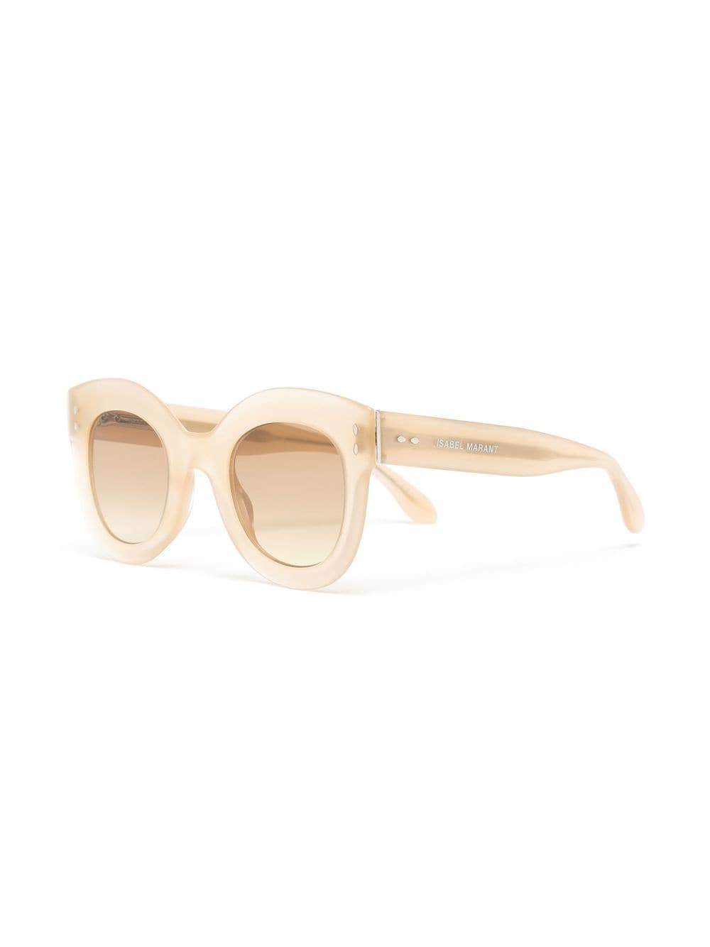 Isabel Marant Eyewear Steffy zonnebril met vierkant montuur - Wit