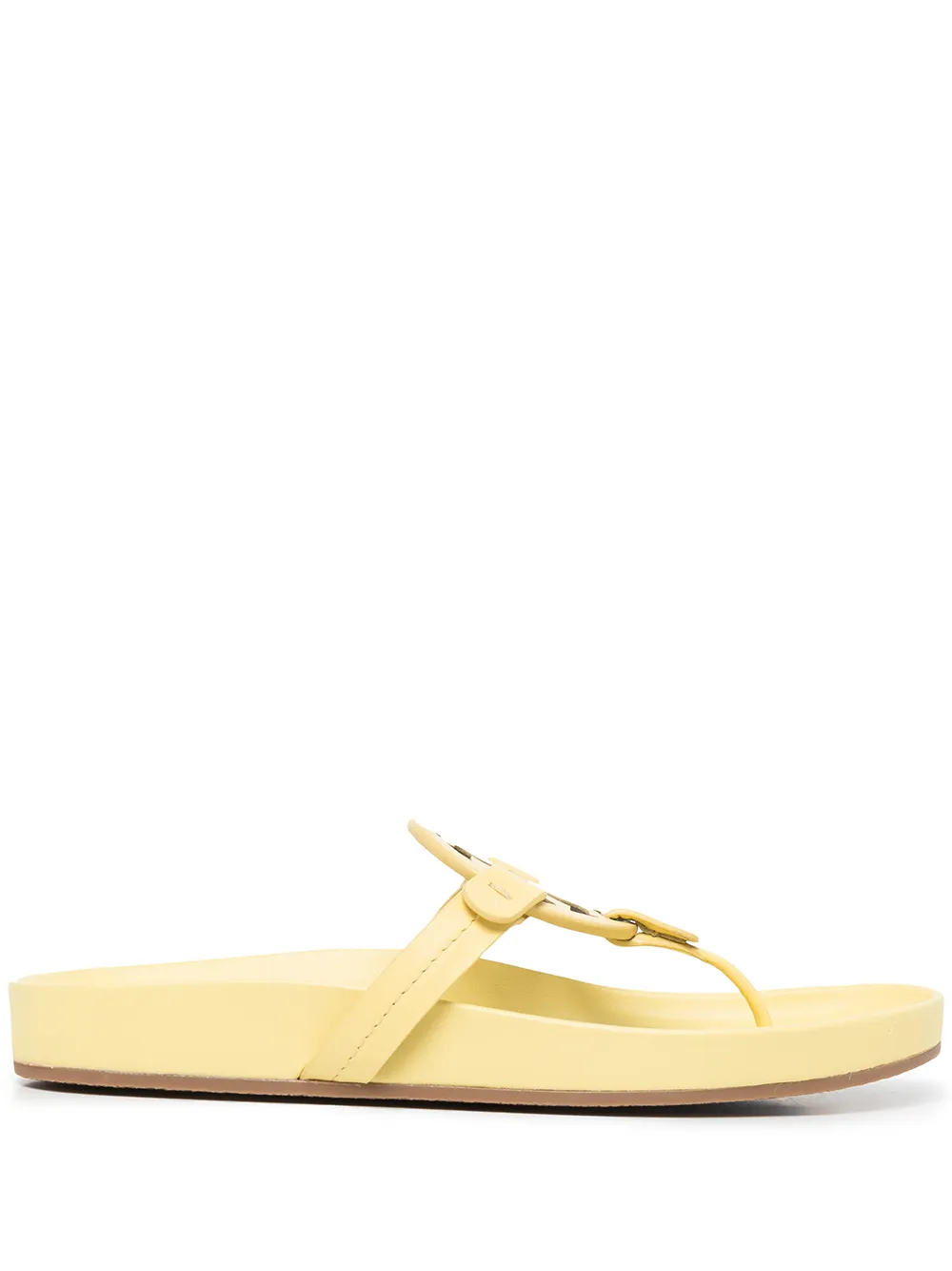 

Tory Burch sandalias Miller Cloud con logo - Amarillo