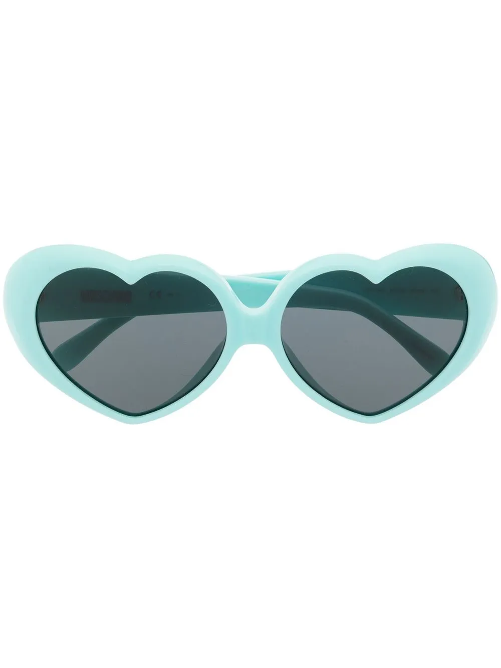 

Moschino Eyewear lentes de sol con armazón en forma de corazón - Azul