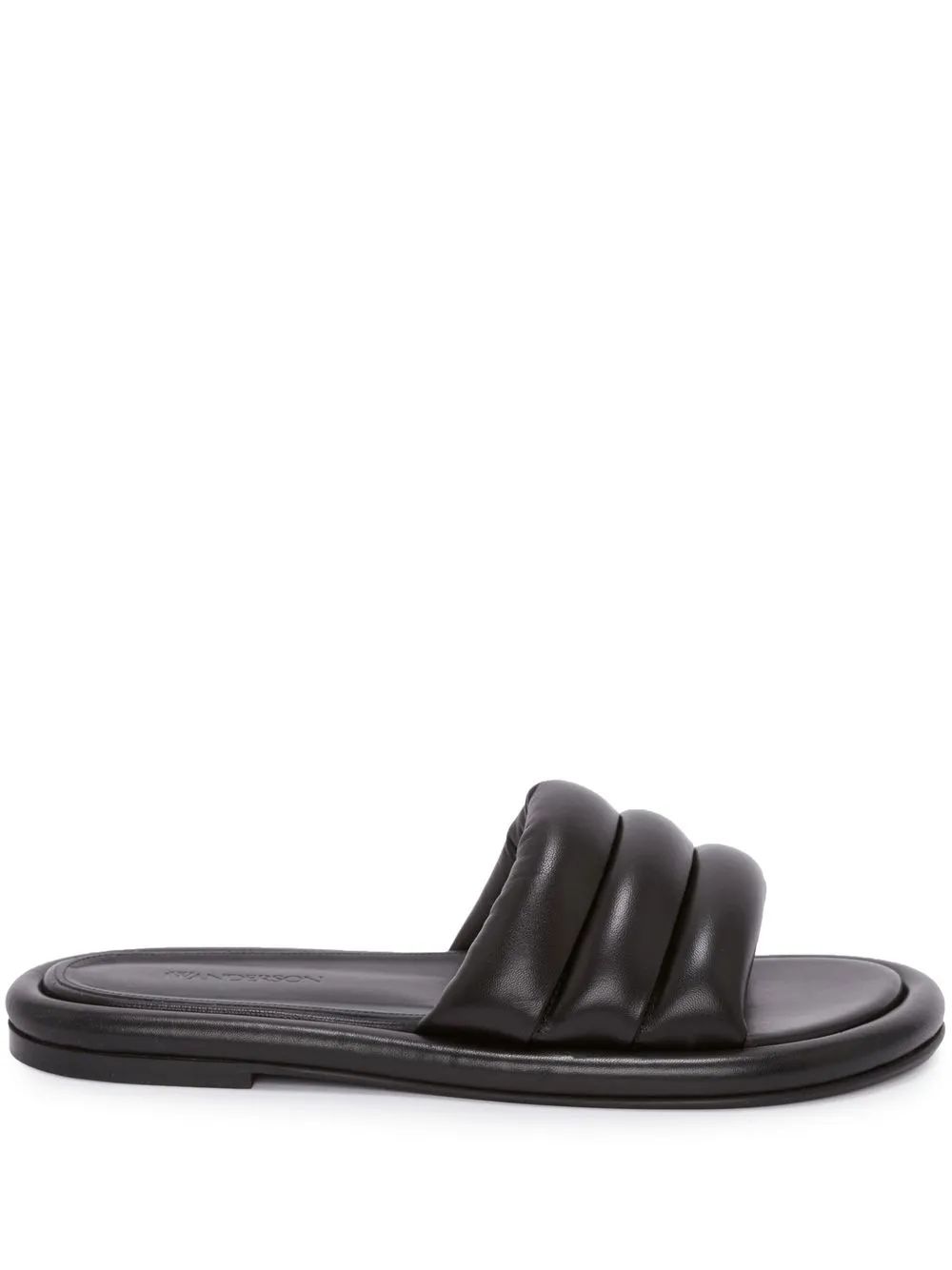 

JW Anderson Bumper Tubular padded slides - Black