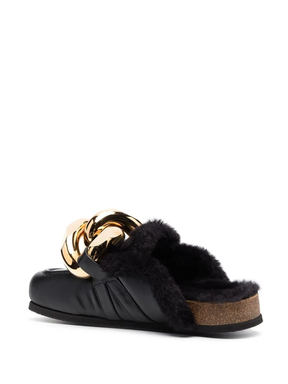  Jw Anderson Mules Aus Leder   Schwarz 