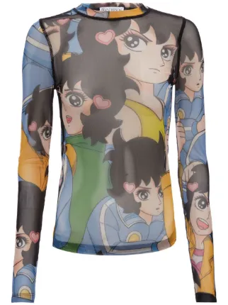 JW Anderson Run Hany long-sleeved Top - Farfetch