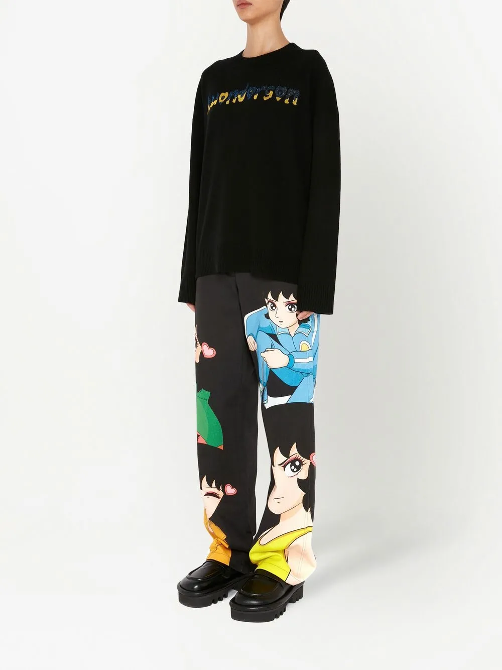  Jw Anderson Run Hany Pullover   Schwarz 