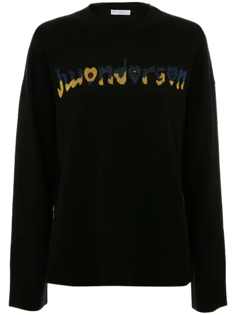 JW Anderson suéter con aplique del logo de JW Anderson x Run Hany 