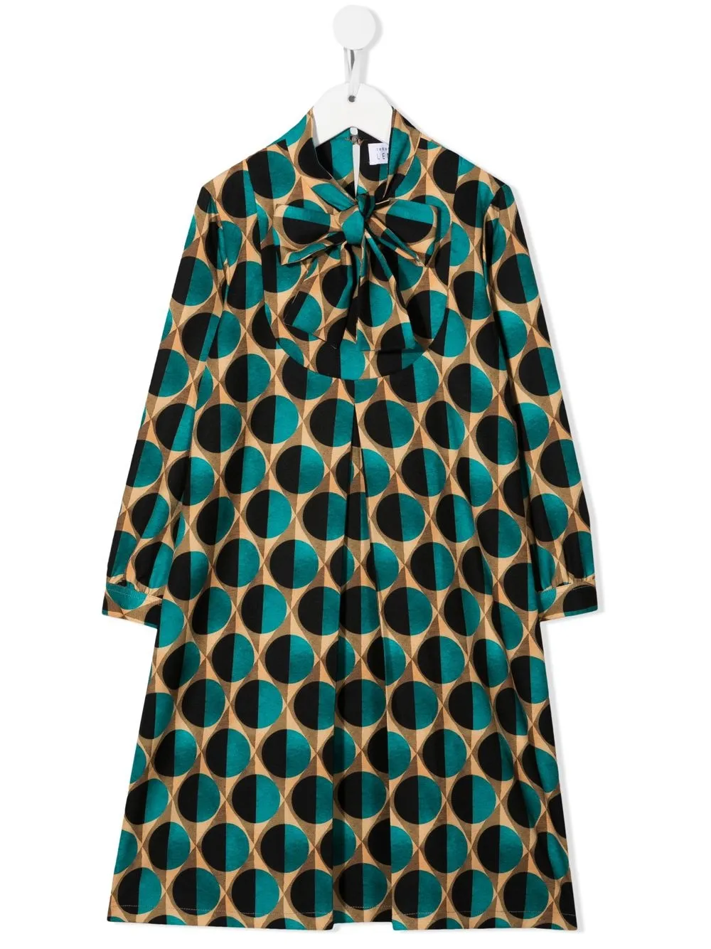 

Señorita Lemoniez vestido New York con estampado geométrico - Verde