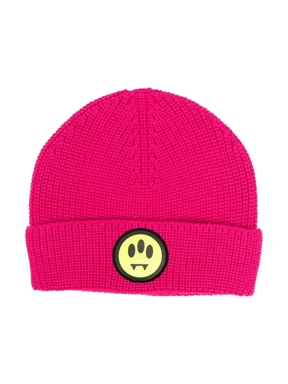 

Barrow kids logo-patch chunky-knit beanie - Pink