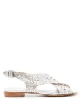 Sarah Chofakian Isolde flat sandals - Silver