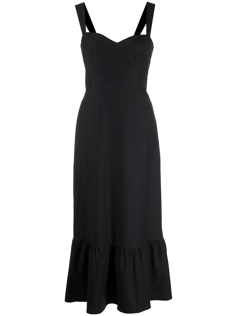 

Reformation vestido midi Cienne - Negro