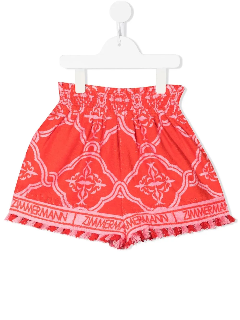 

ZIMMERMANN Kids shorts con logo - Rojo