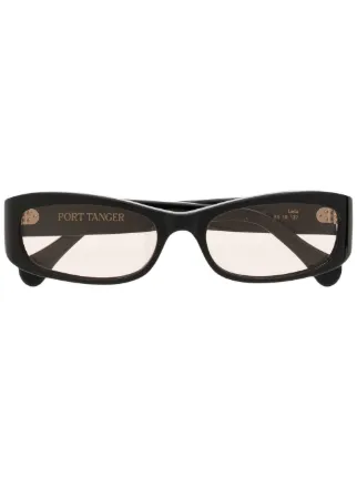 Port Tanger Leila rectangle-frame Sunglasses - Farfetch