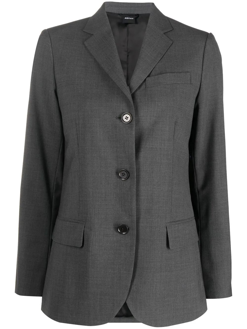 

ASPESI single-breasted blazer - Grey