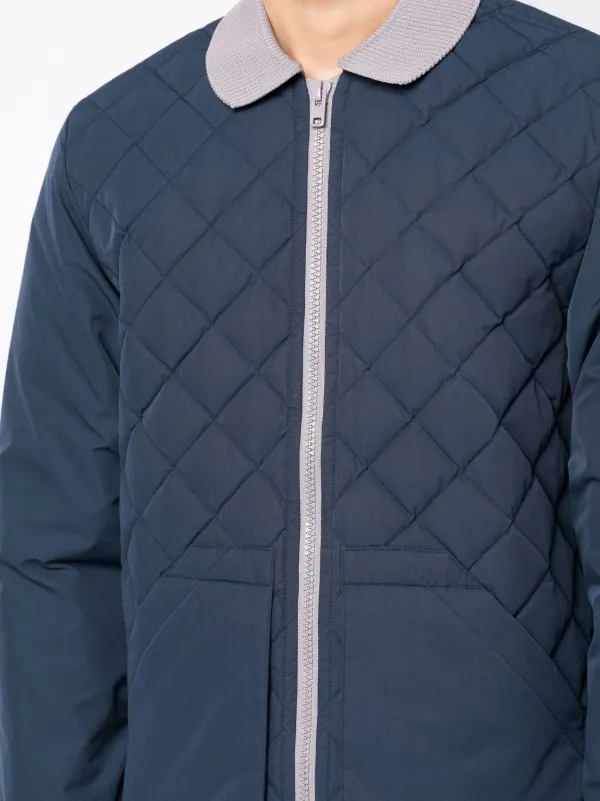 Kenzo two tone diamond quilt Jacket Farfetch
