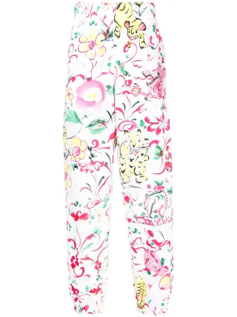 Kenzo Akae Ink-print track pants