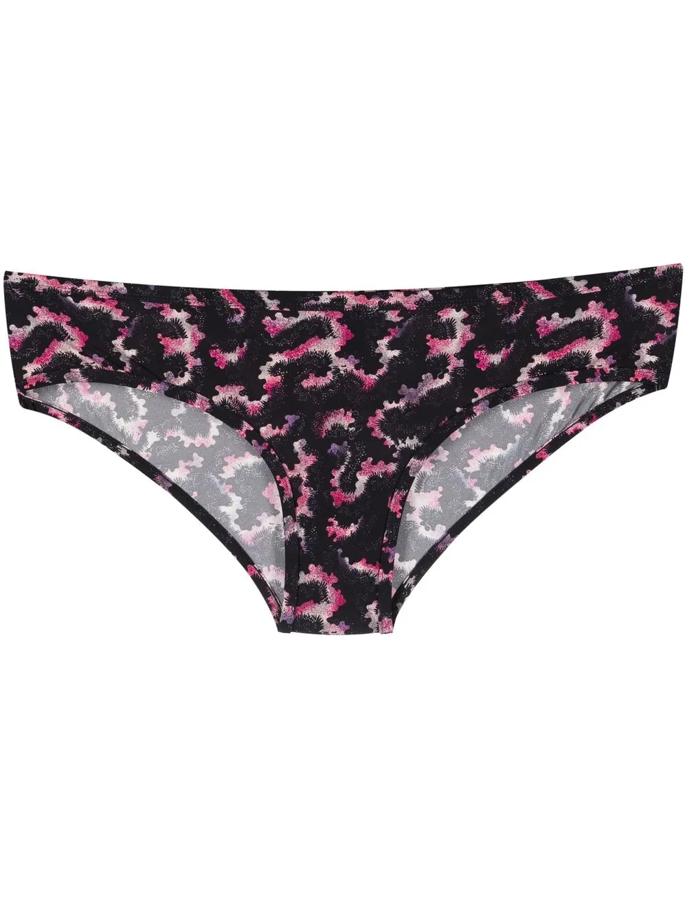 

Isabel Marant bikini bottom con estampado Salika - Negro