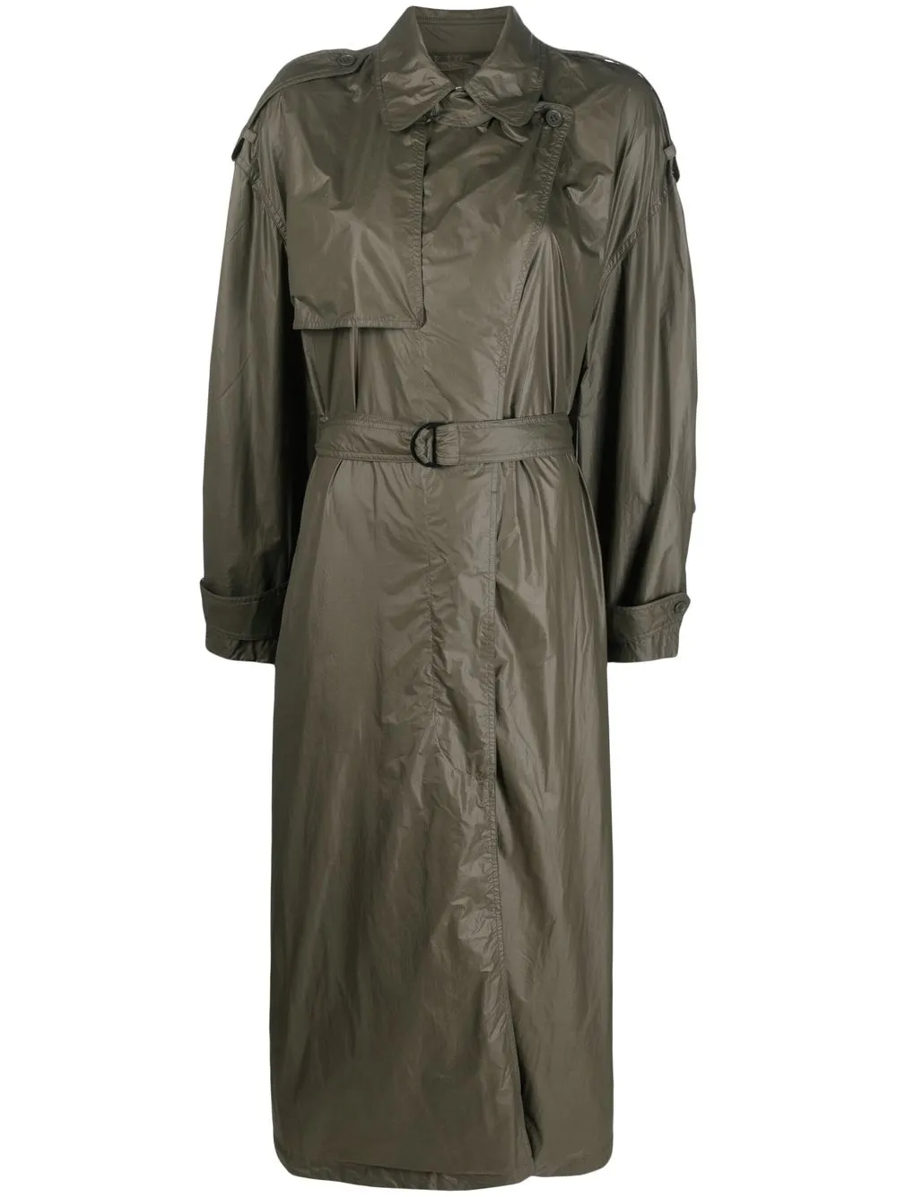 

Isabel Marant button-fastening trench coat - Green