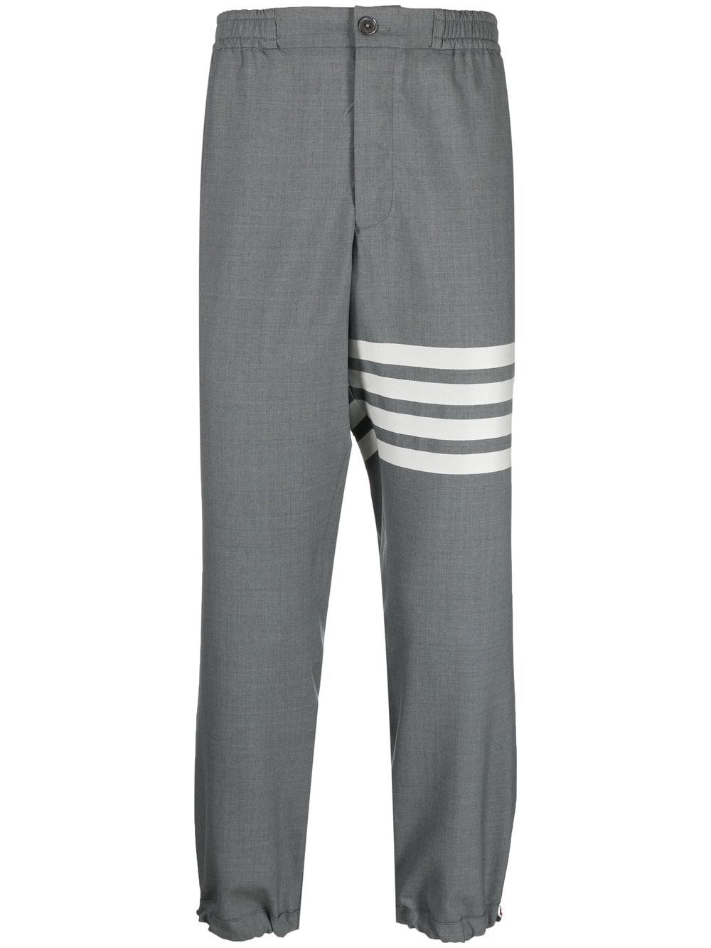 

Thom Browne 4-Bar stripe tailored trousers - Grey