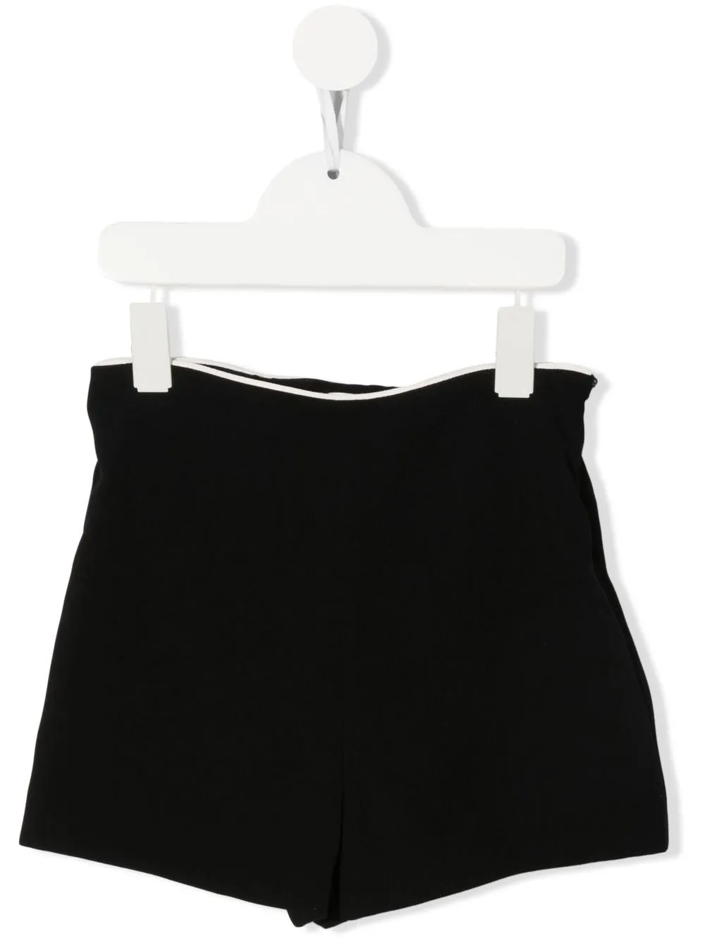 

Elisabetta Franchi La Mia Bambina shorts con botones grabados - Negro