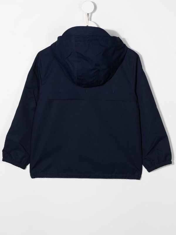 Polo rain jacket with on sale hood