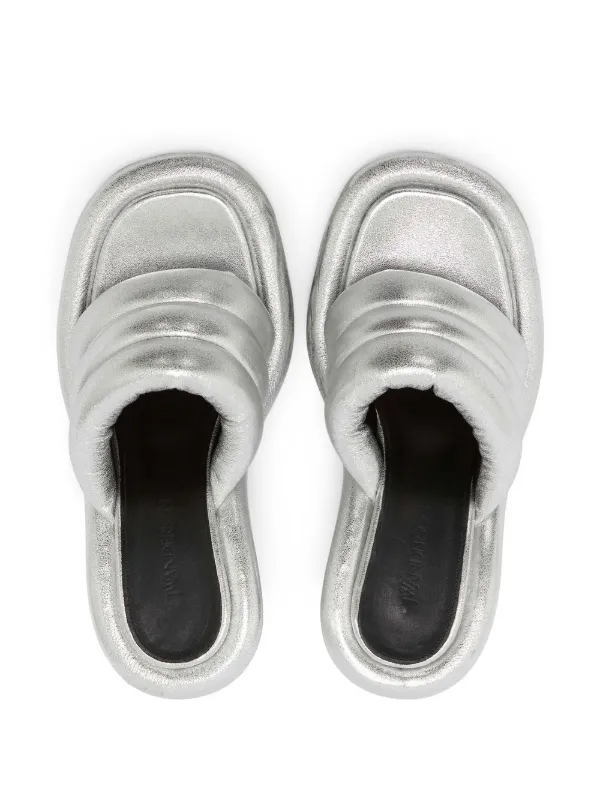 Women's sandals hotsell silver metallic