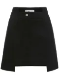 JW Anderson short panelled skirt - Black