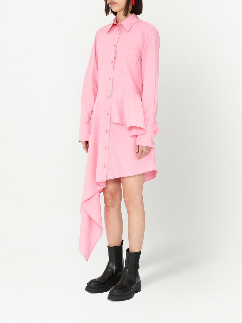 JW Anderson asymmetric peplum shirt dress Women