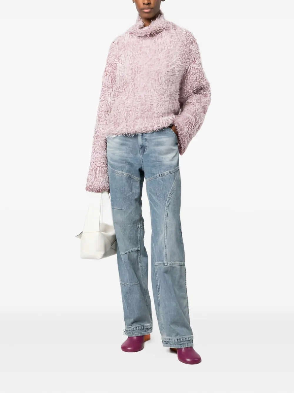 JW Anderson cut-out cropped jumper | Knitted Sweaters | Image 2