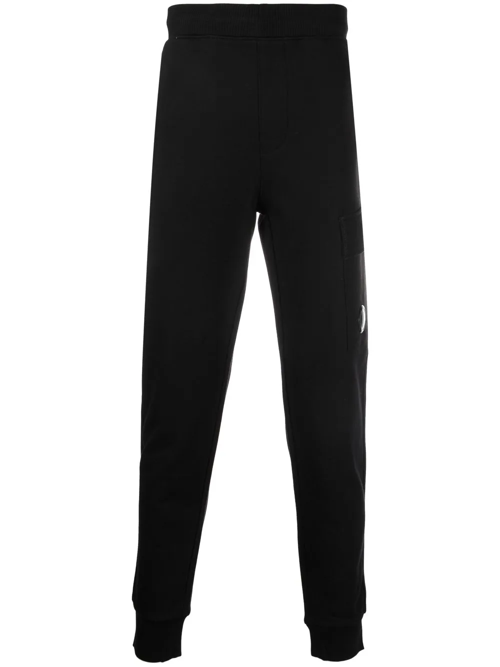 

C.P. Company pants con parche del logo - Negro