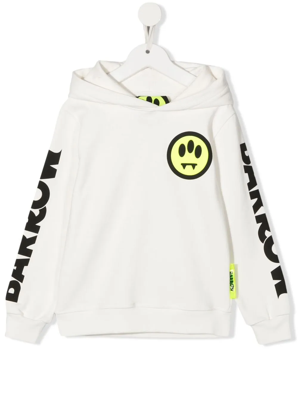 

Barrow kids hoodie con logo estampado - Blanco