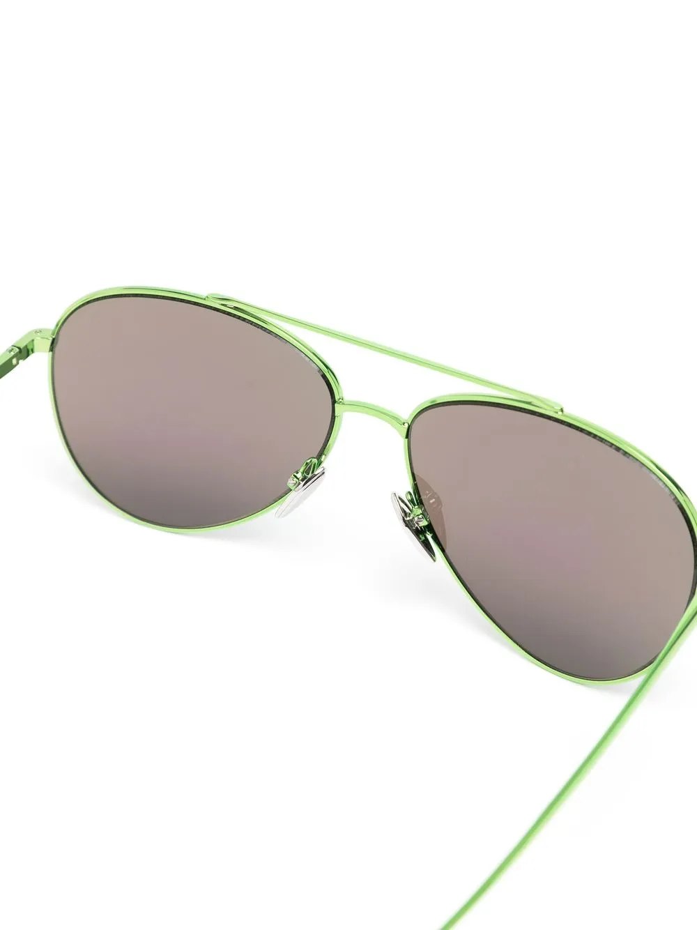 Isabel Marant Eyewear Milo Pilot-frame Sunglasses In Grün