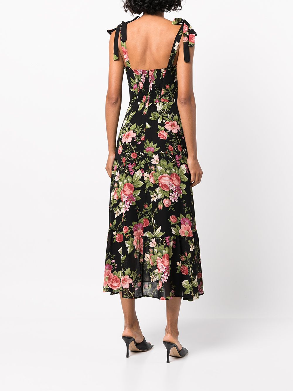 Reformation Nikita floral-print Midi Dress - Farfetch