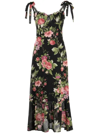 Reformation Nikita floral-print Midi Dress - Farfetch