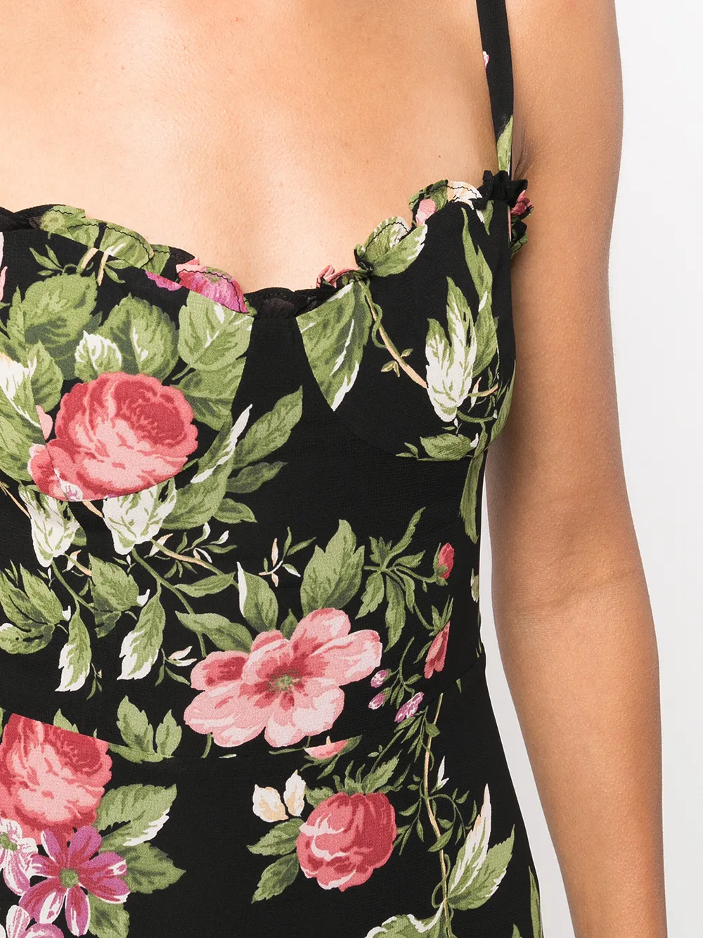 Reformation Nikita floral-print Midi Dress - Farfetch