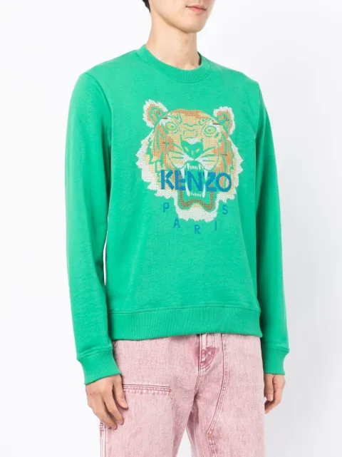 Kenzo Tiger-print crew-neck Sweatshirt 