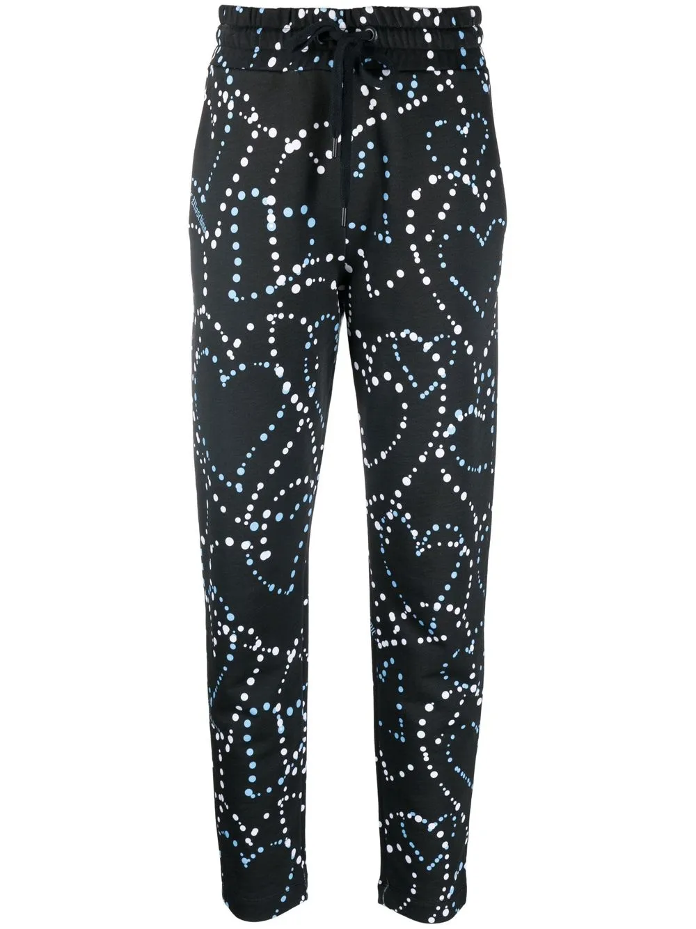 

Love Moschino heart-print track pants - Grey