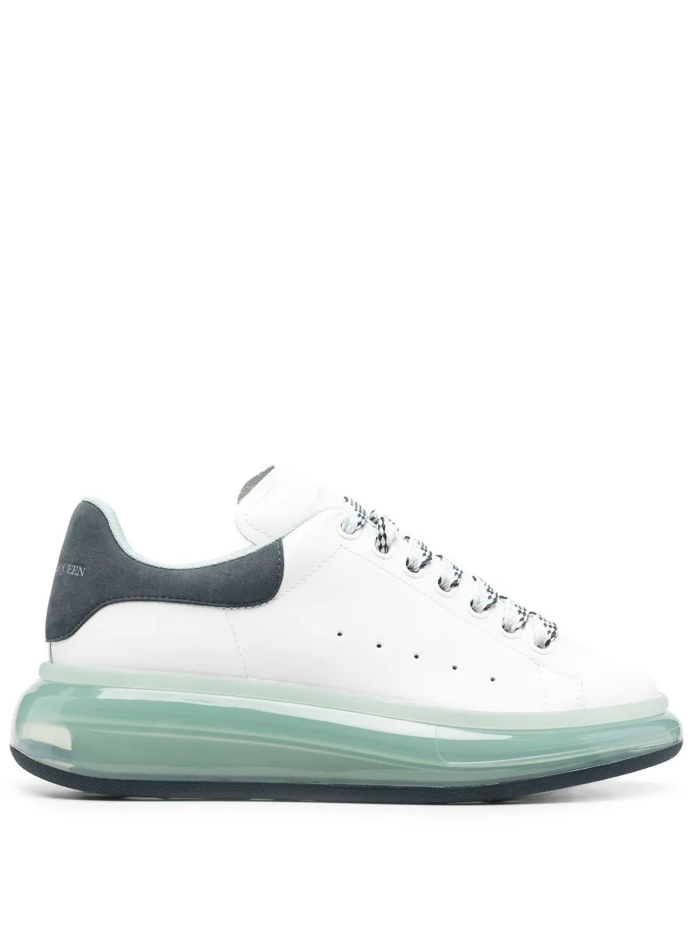 

Alexander McQueen tenis bajos oversize - Blanco