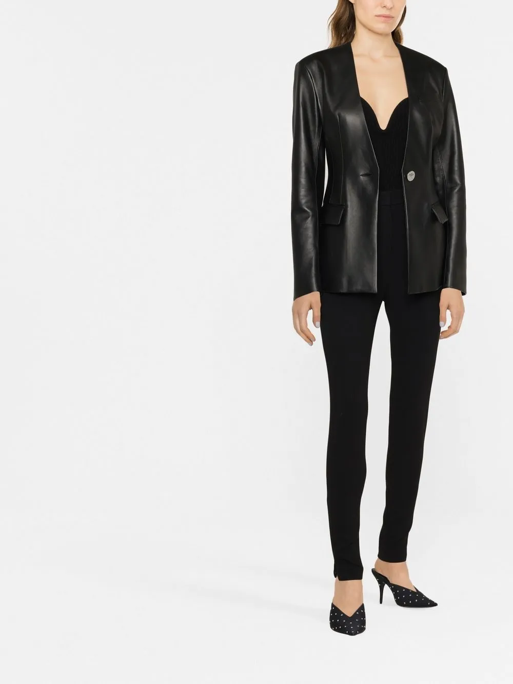 Magda Butrym High waist legging - Zwart