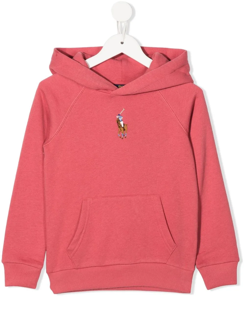 

Ralph Lauren Kids embroidered-pony detail hoodie