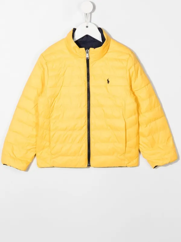 Yellow polo jacket on sale
