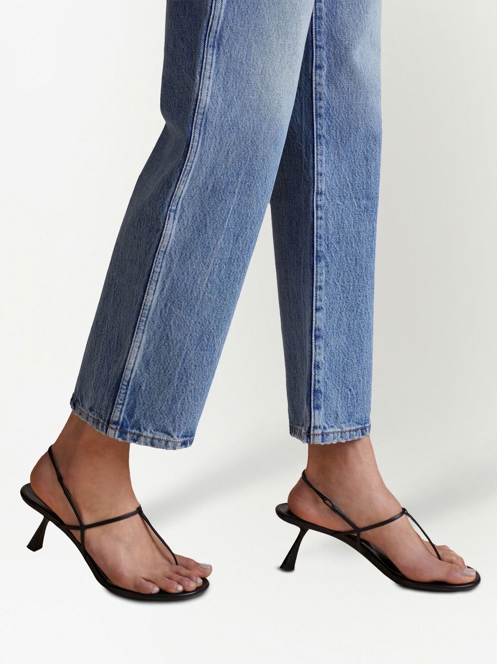KHAITE Abigail high-rise Straight Jeans - Farfetch