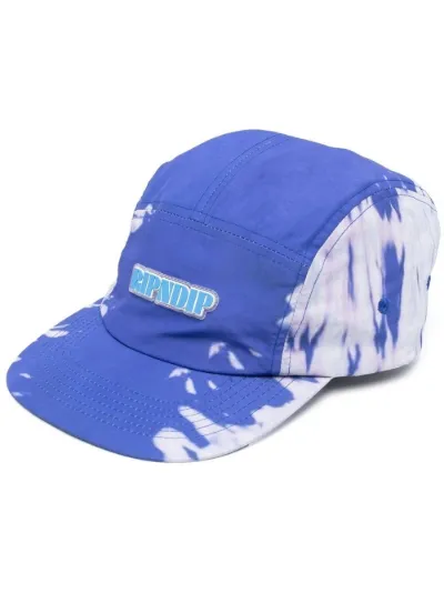tie dye-print baseball cap | Ripndip 