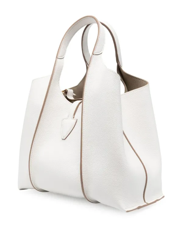 Tod's Timeless ロゴチャーム ハンドバッグ | ホワイト | FARFETCH JP